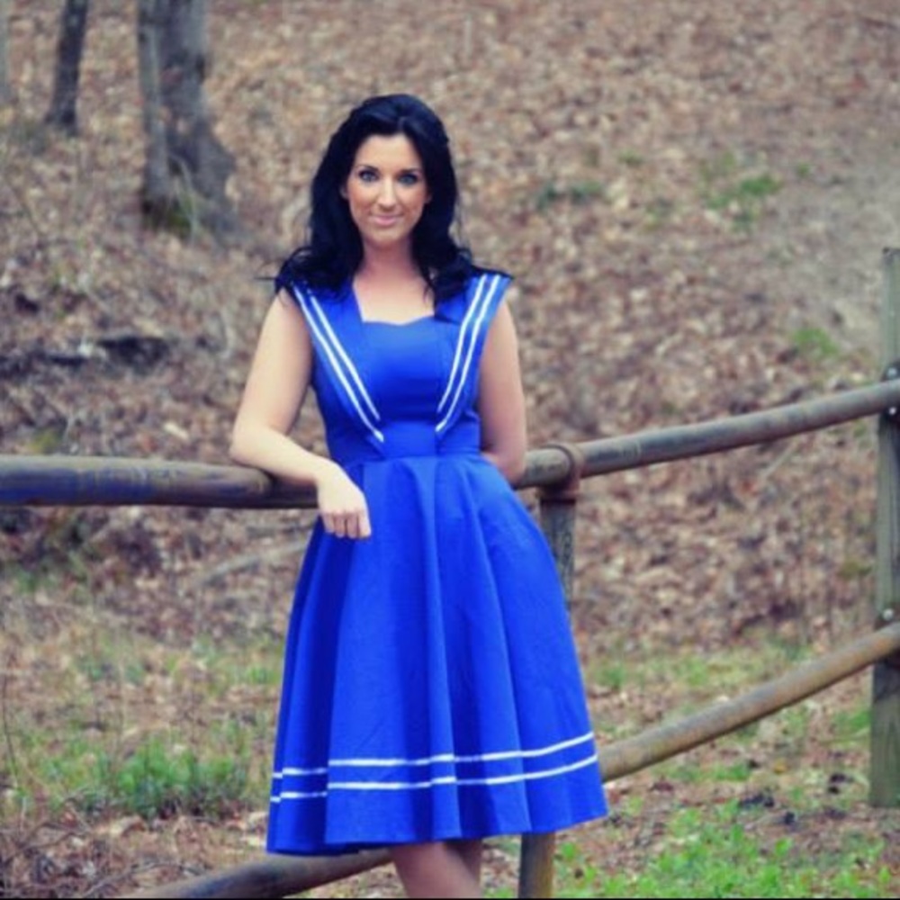 H&R London Sailor Dress 10